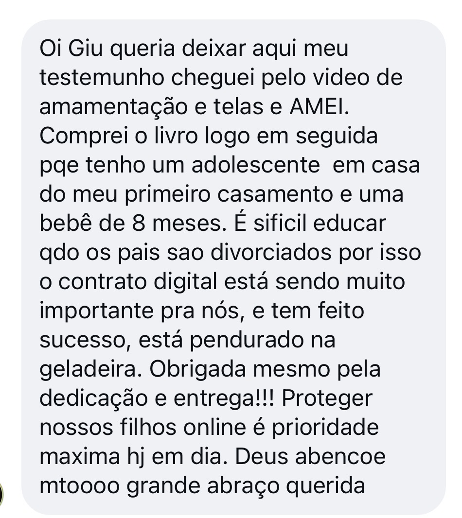 Uma leitora com um adolescente e uma bebê conta como o contrato digital tem ajudado a família.
